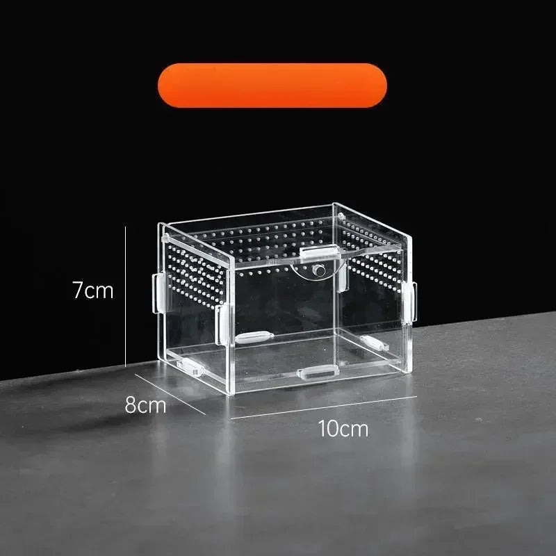 Acrylic Reptile Terrarium Breeding Box Enclosure For Pets