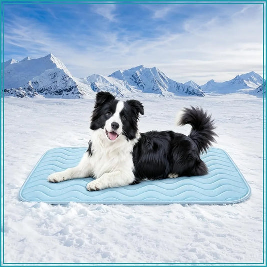 Dog Cooling Mat Self Cooling Non Slip Washable For Indoor Outdoor