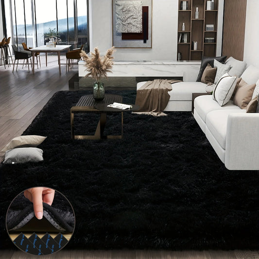 Geometric Plush Area Rug for Living Room and Bedroom