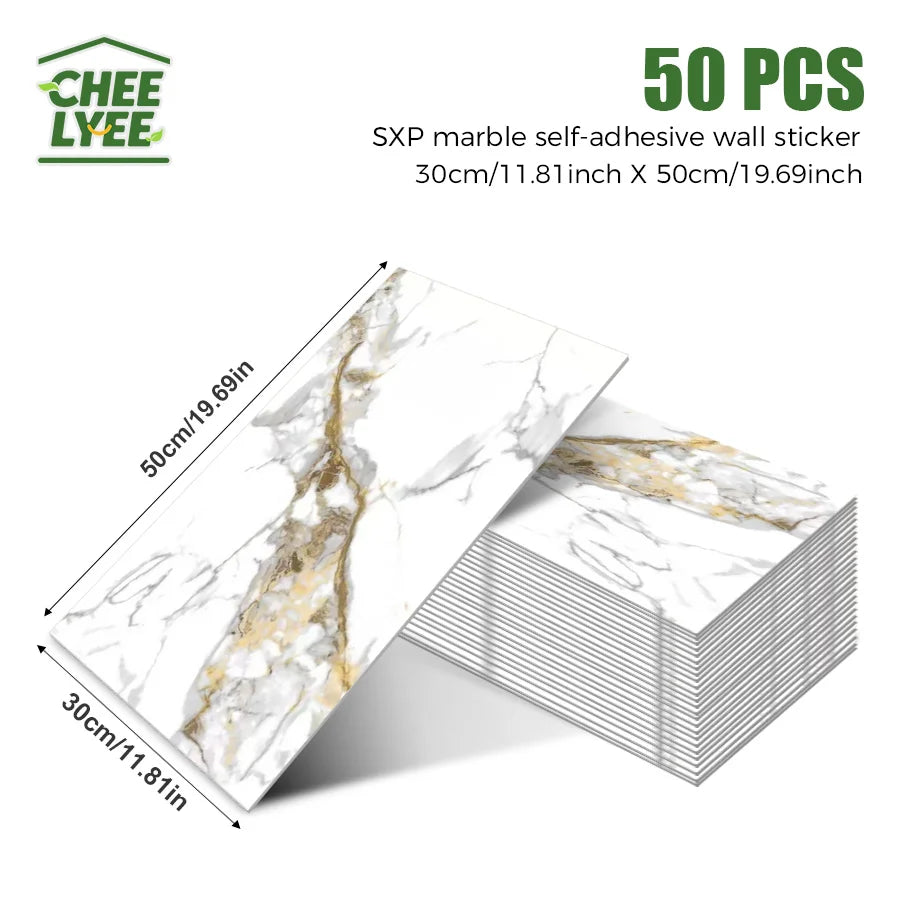 3D Self Adhesive Wall Tiles For Indoor Spaces Decor