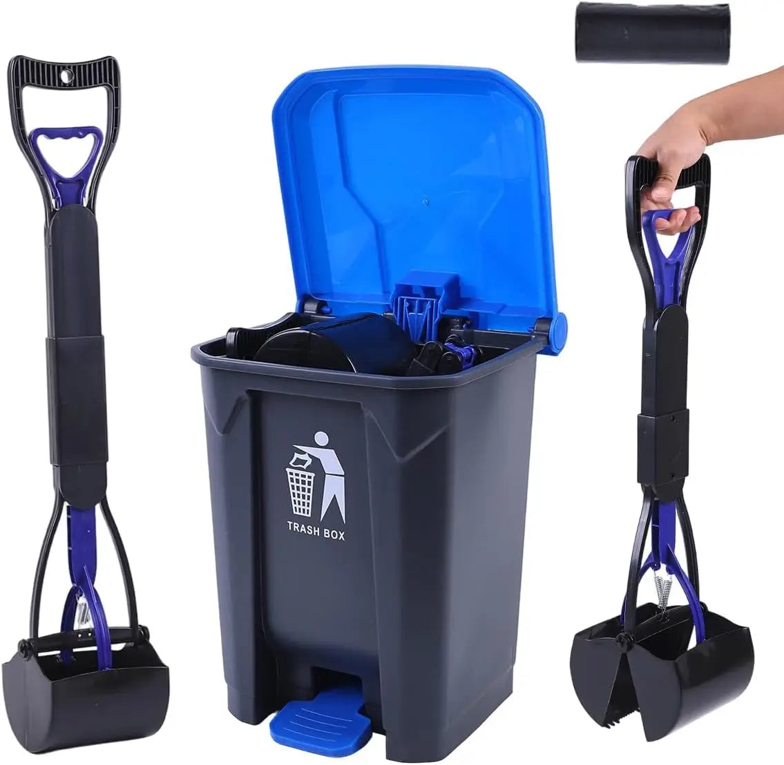 Pooper Scooper Two Pack With Removable Inner Bucket