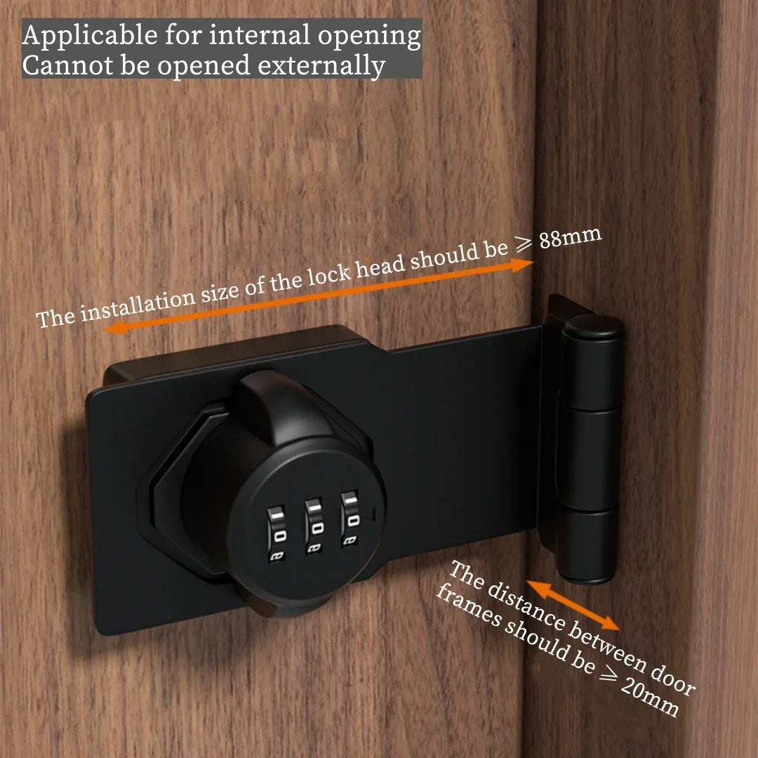 Cabinet Password Hasp Locks With Combination