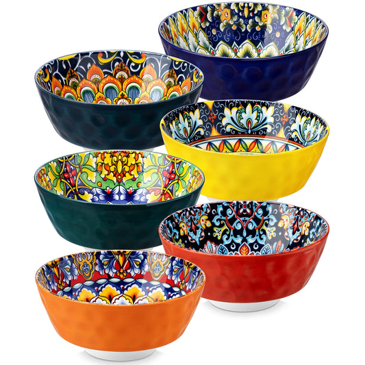 MALACASA Ceramic Soup Bowls Set Oven Safe Dishwasher Safe Dinnerware