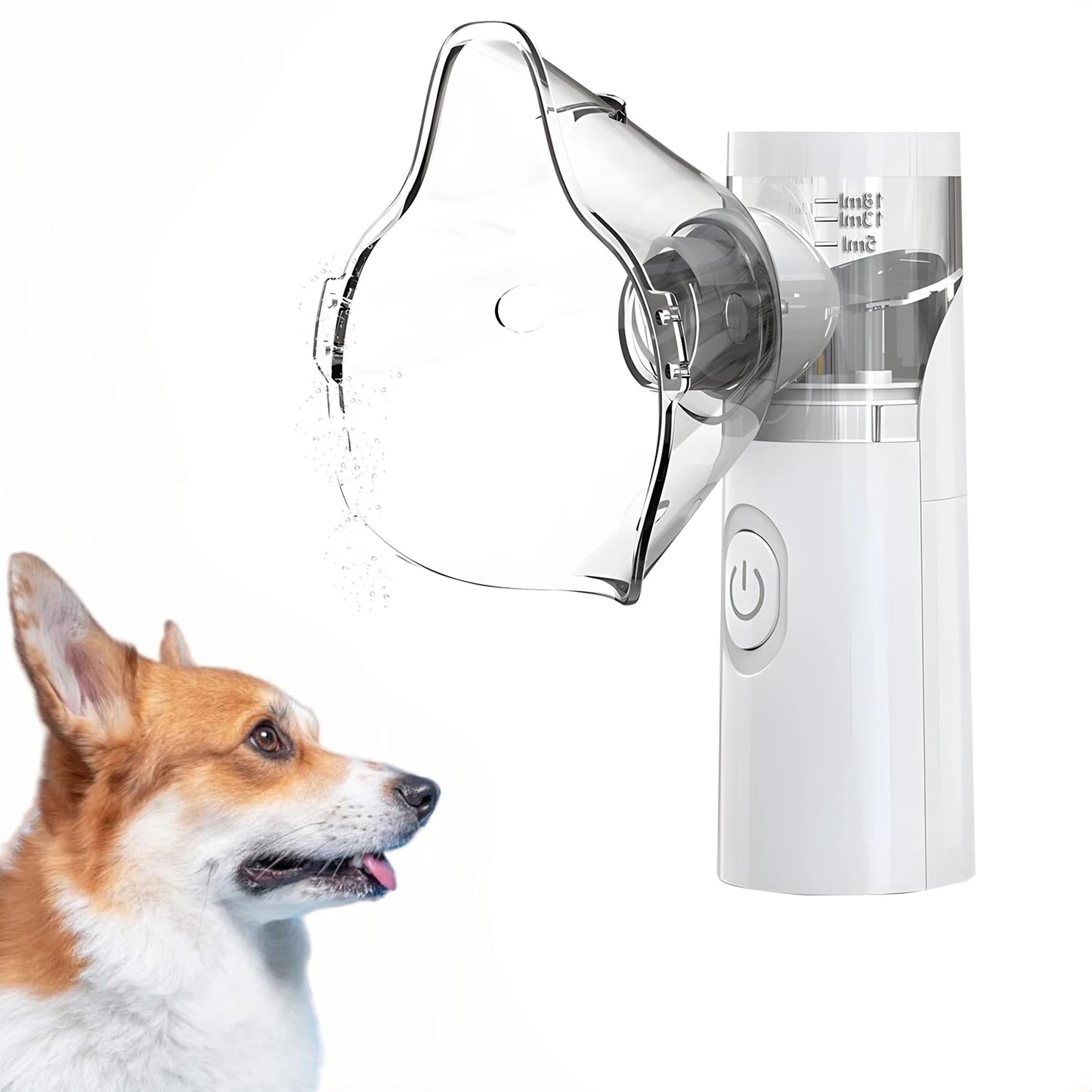 Pet Portable Nebulizer For Animals Silent Inhaler Medical Grade