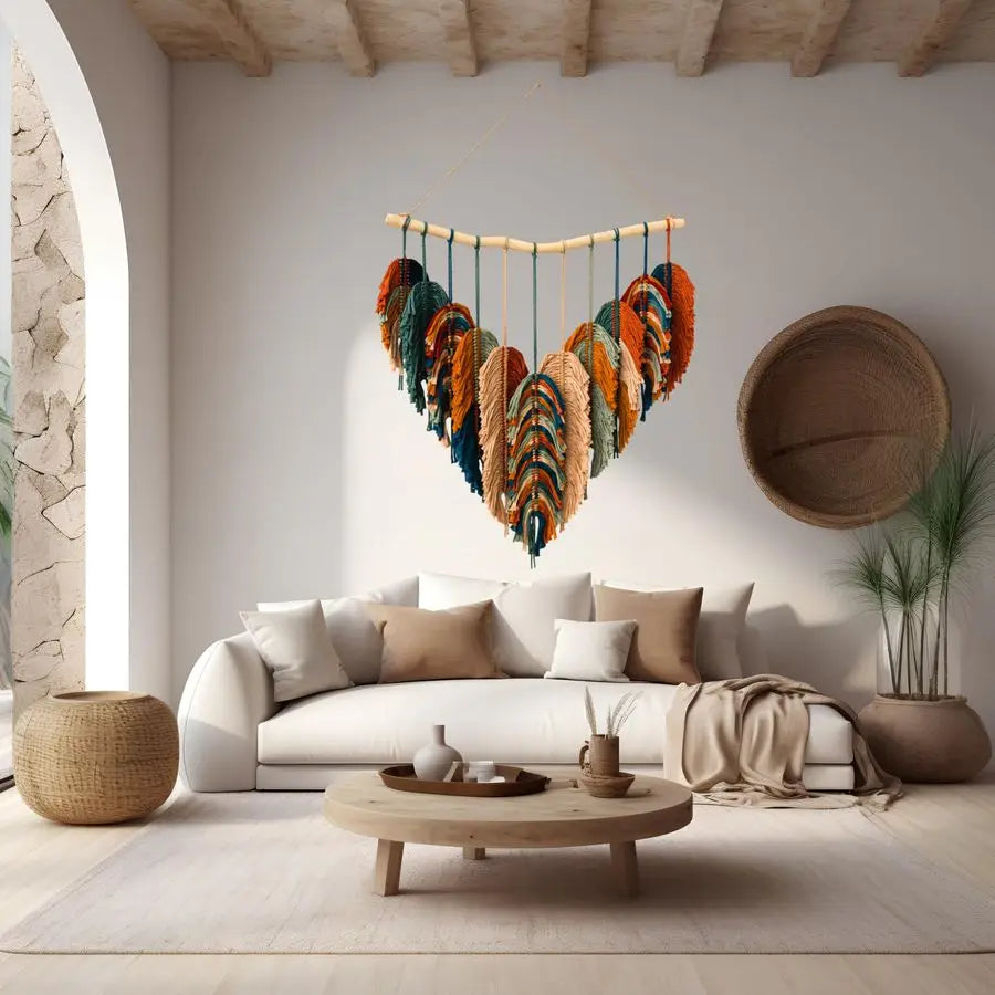 Macrame Wall Hanging Large Boho Decor For Bedroom Oasis