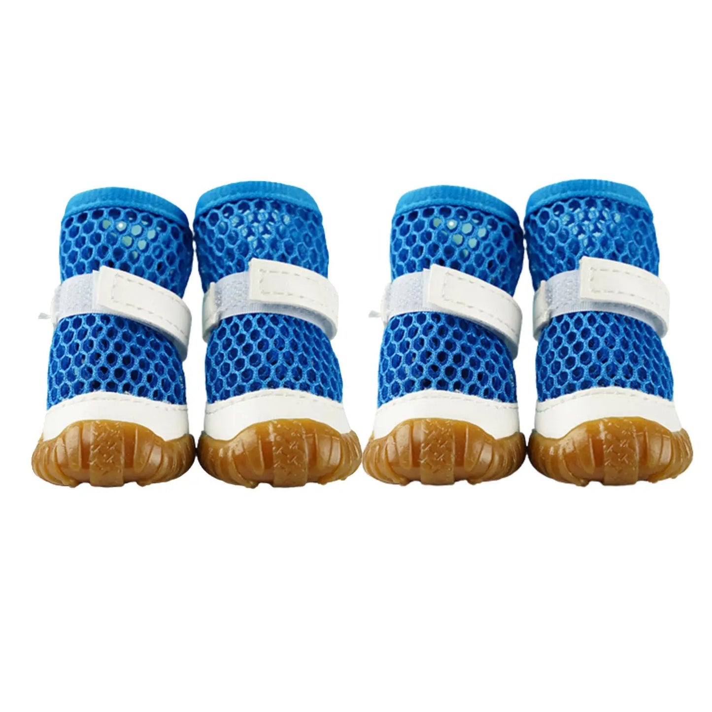 Waterproof Mesh Dog Boots Anti-Slip For Hot Pavement