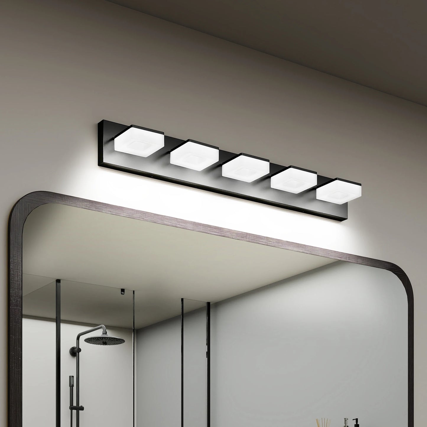 Modern LED Bathroom Vanity Light Wall Fixture With White LED