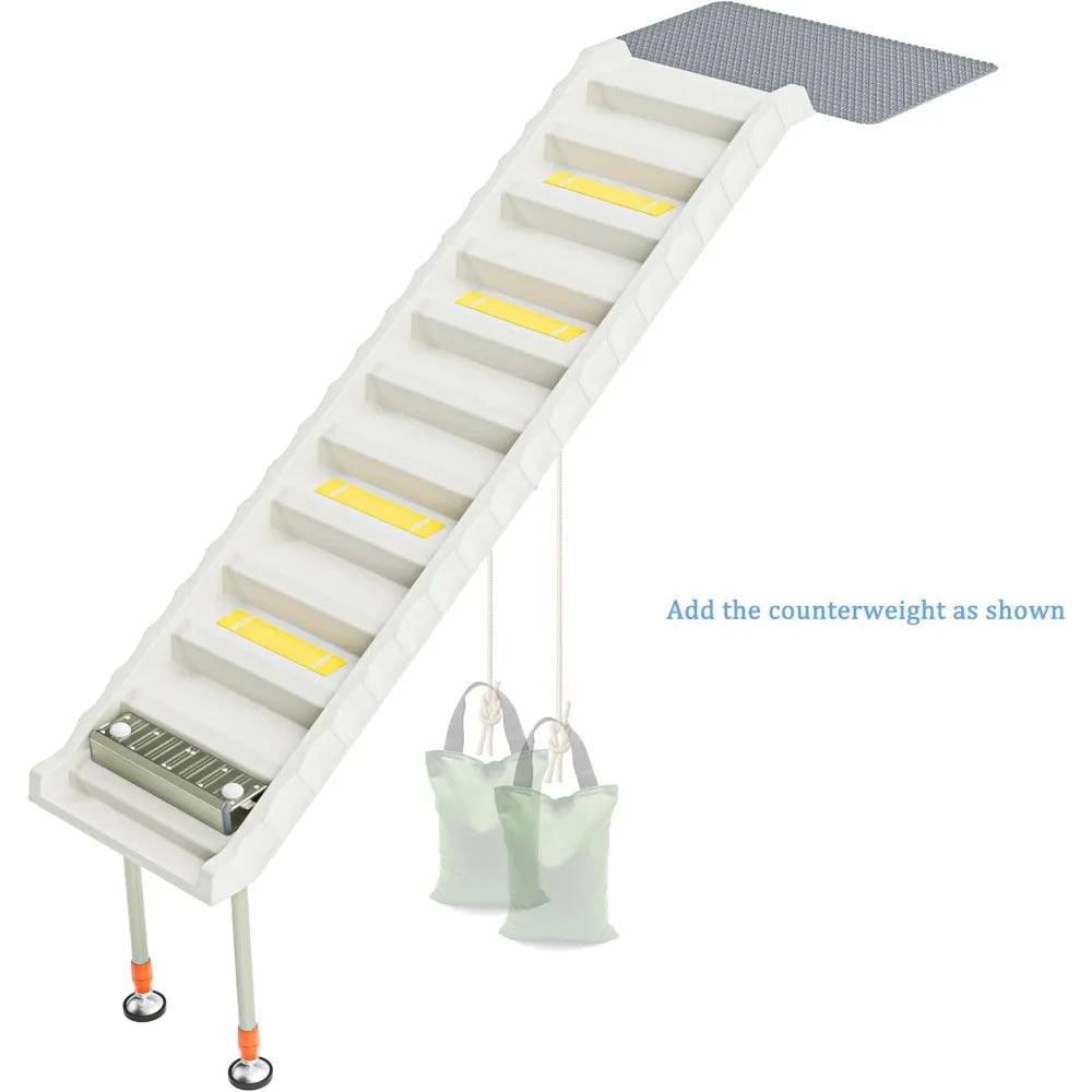 Foldable Dog Pool Ramp For Safe Water Access Easy Entry