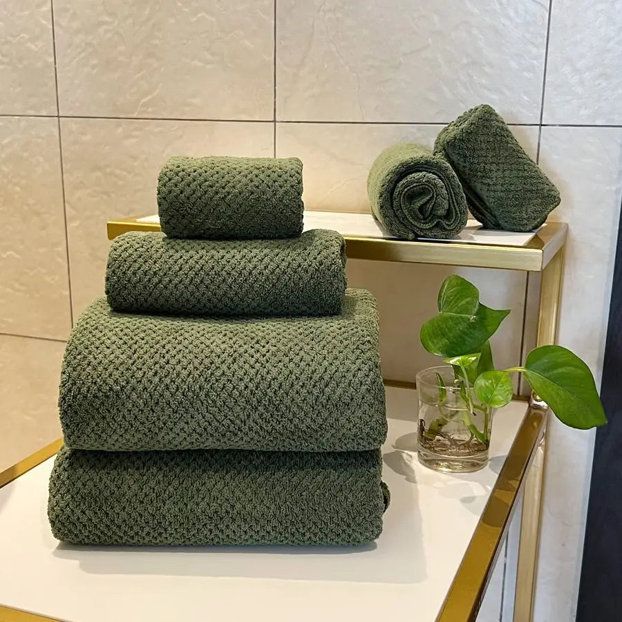 Bath Sheets Set Of Six Luxuriously Soft Microfiber Towels